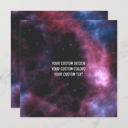 Creëer Uw eigen persoonlijke flat-Kaart (Voorkant / Achterkant)