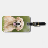 Creëer Uw eigen persoonlijke foto 2 Pet Photo Dog Bagagelabel (Voorkant horizontaal)