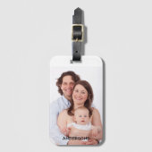 Creëer Uw eigen persoonlijke foto Bagagelabel (Voorkant (verticaal))