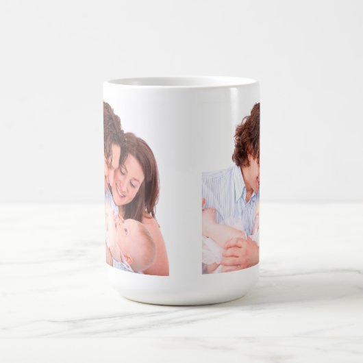 Creëer Uw eigen persoonlijke foto Magische Mok (Midden)