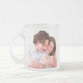 Creëer Uw eigen persoonlijke foto Matglas Koffiemok (Links)