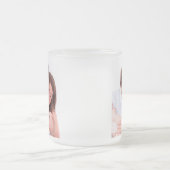 Creëer Uw eigen persoonlijke foto Matglas Koffiemok (Center)