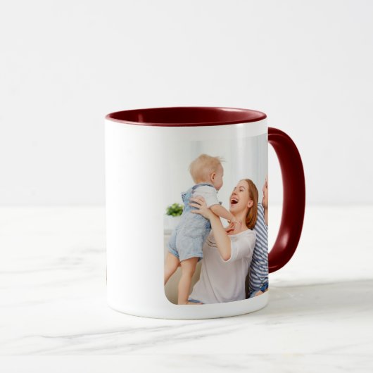 Creëer Uw eigen persoonlijke foto Mok (Voorkant rechts)