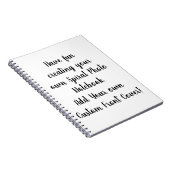 Creëer Uw eigen  persoonlijke foto Notitieboek (Rechterzijde)