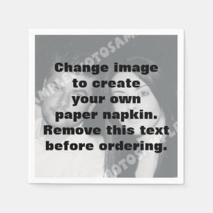 Creëer uw eigen persoonlijke foto servet