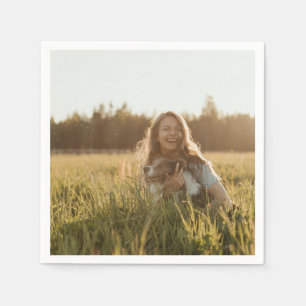 Creëer Uw eigen persoonlijke foto Servet