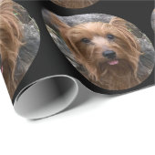 Creëer Uw eigen persoonlijke foto van Dog Cadeaupapier (Rol Hoek)