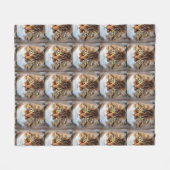 Creëer Uw eigen persoonlijke foto van het Pet Fleece Deken (Voorkant (Horizontaal))