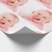 Creëer Uw eigen persoonlijke fotokerstmis Cadeaupapier (Hoek)