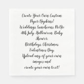 Creëer Uw eigen persoonlijke Gepersonaliseerd Servet (Voorkant)