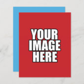 Creëer uw eigen persoonlijke gepersonaliseerde (Voorkant / Achterkant)