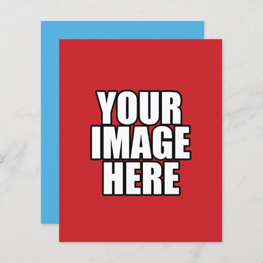 Creëer uw eigen persoonlijke gepersonaliseerde (Voorkant / Achterkant)