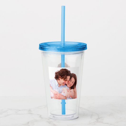 Creëer uw eigen persoonlijke gepersonaliseerde acryl drinkbeker (Voorkant)