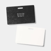 Creëer uw eigen persoonlijke gepersonaliseerde badge (Front & Back)