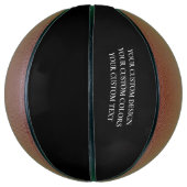 Creëer uw eigen persoonlijke gepersonaliseerde basketbal (Verticaal)