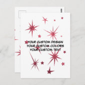 Creëer uw eigen persoonlijke gepersonaliseerde briefkaart (Voorkant / Achterkant)