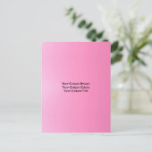 Creëer uw eigen persoonlijke gepersonaliseerde briefkaart (Staand voorkant)