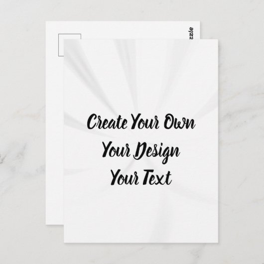 Creëer uw eigen persoonlijke gepersonaliseerde briefkaart (Voorkant / Achterkant)