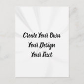 Creëer uw eigen persoonlijke gepersonaliseerde briefkaart (Voorkant)