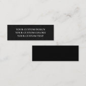 Creëer uw eigen persoonlijke gepersonaliseerde contactkaartje (Voorkant / Achterkant)