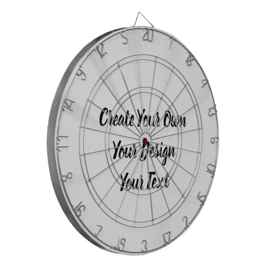 Creëer uw eigen persoonlijke gepersonaliseerde dartbord (Voorkant Links)