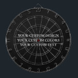 Creëer uw eigen persoonlijke gepersonaliseerde dartbord<br><div class="desc">Pas dit product aan door uw eigen afbeeldingen en tekst toe te voegen en uw favoriete lettertypen en kleuren te kiezen. Bezoek Aviary Art op Zazzle om ons hele collectie van eenvoudig te personaliseren producten van hoge kwaliteit te uitzichten!</div>