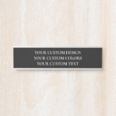 Creëer uw eigen persoonlijke gepersonaliseerde deurbordje (Voorkant)