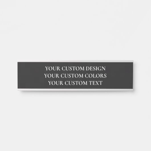 Creëer uw eigen persoonlijke gepersonaliseerde deurbordje (Voorkant)