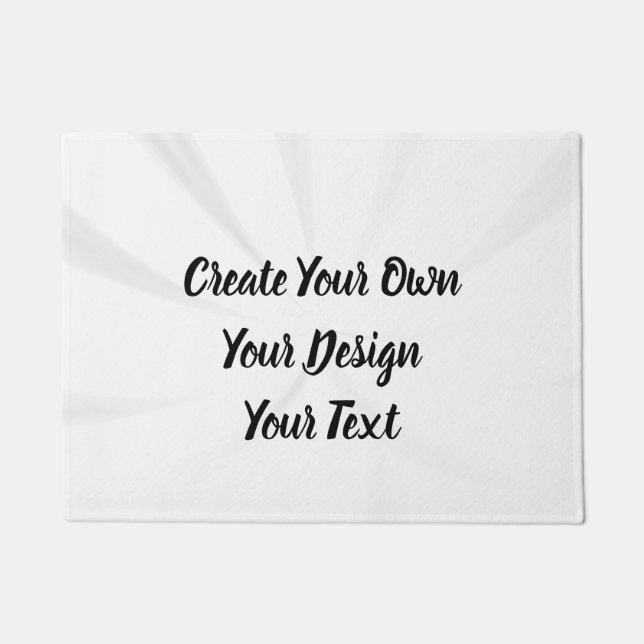 Creëer uw eigen persoonlijke gepersonaliseerde deurmat (Voorkant)