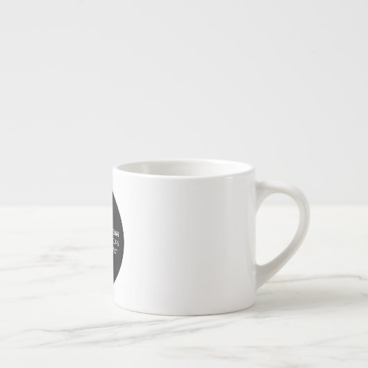 Creëer uw eigen persoonlijke gepersonaliseerde espresso kop (Rechts)