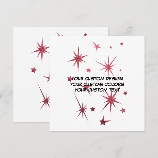 Creëer uw eigen persoonlijke gepersonaliseerde feestdagenkaart (Voorkant / Achterkant)