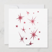 Creëer uw eigen persoonlijke gepersonaliseerde feestdagenkaart (Achterkant)