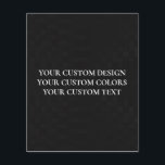 Creëer uw eigen persoonlijke gepersonaliseerde flyer<br><div class="desc">Pas dit product aan door uw eigen afbeeldingen en tekst toe te voegen en uw favoriete lettertypen en kleuren te kiezen. Bezoek Aviary Art op Zazzle om ons hele collectie van eenvoudig te personaliseren producten van hoge kwaliteit te uitzichten!</div>