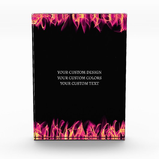 Creëer uw eigen persoonlijke gepersonaliseerde fotoblokken (Voorkant)