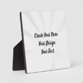 Creëer uw eigen persoonlijke gepersonaliseerde fotoplaat (Voorkant)