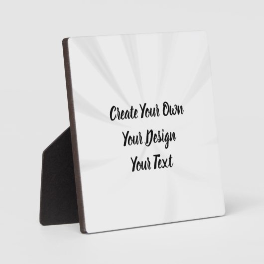 Creëer uw eigen persoonlijke gepersonaliseerde fotoplaat (Voorkant)