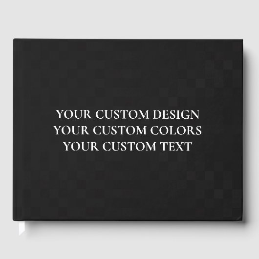 Creëer uw eigen persoonlijke gepersonaliseerde gastenboek (Voorkant)