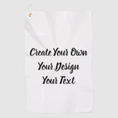 Creëer uw eigen persoonlijke gepersonaliseerde golfhanddoek (Voorkant)