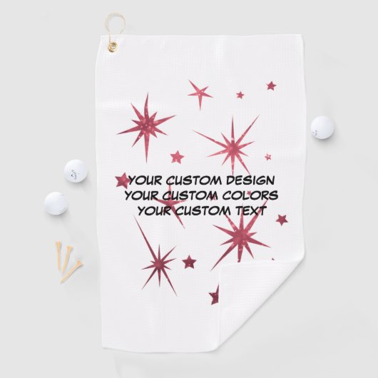 Creëer uw eigen persoonlijke gepersonaliseerde golfhanddoek (Insitu)