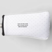 Creëer uw eigen persoonlijke gepersonaliseerde golfheadcover (Voorkant)