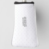 Creëer uw eigen persoonlijke gepersonaliseerde golfheadcover (Draai 90)