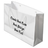 Creëer uw eigen persoonlijke gepersonaliseerde groot cadeauzakje (Voorkant Gekanteld)