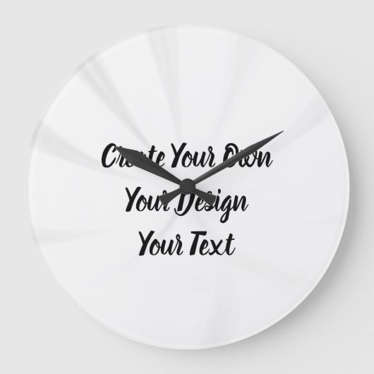 Creëer uw eigen persoonlijke gepersonaliseerde grote klok (Voorkant)