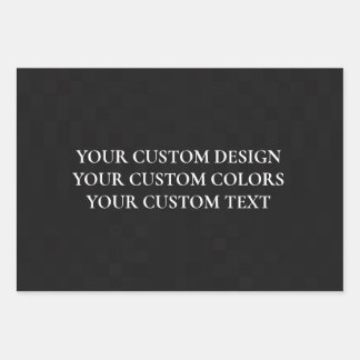 Creëer uw eigen persoonlijke gepersonaliseerde inpakpapier vel