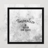 Creëer uw eigen persoonlijke gepersonaliseerde kaart (Voorkant / Achterkant)