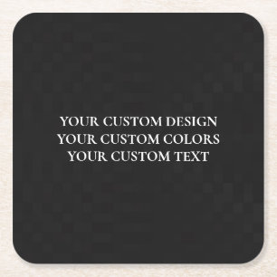 Creëer uw eigen persoonlijke gepersonaliseerde kartonnen onderzetters