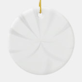 Creëer uw eigen persoonlijke gepersonaliseerde keramisch ornament (Achterkant)