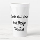 Creëer uw eigen persoonlijke gepersonaliseerde latte mok (Voorkant)