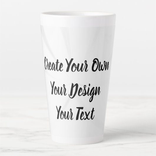 Creëer uw eigen persoonlijke gepersonaliseerde latte mok (Voorkant)