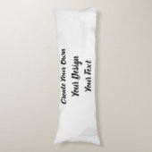 Creëer uw eigen persoonlijke gepersonaliseerde lichaamskussen (Voorkant Verticaal)